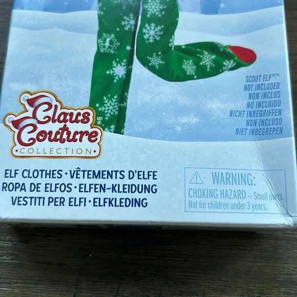 The Elf On The Shelf Snowflake Snuggle PJ’s outfit - Christmas Elf - Picture 2 of 4